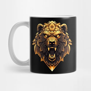 gold bear Mug